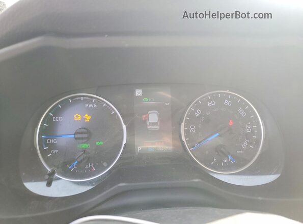 4T3MWRFV6NU059533 2022 TOYOTA RAV4 Gray ხელსაწყოთა პანელის ხედი