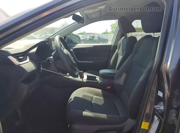 4T3MWRFV6NU059533 2022 TOYOTA RAV4 Gray წინა სალონის ხედი