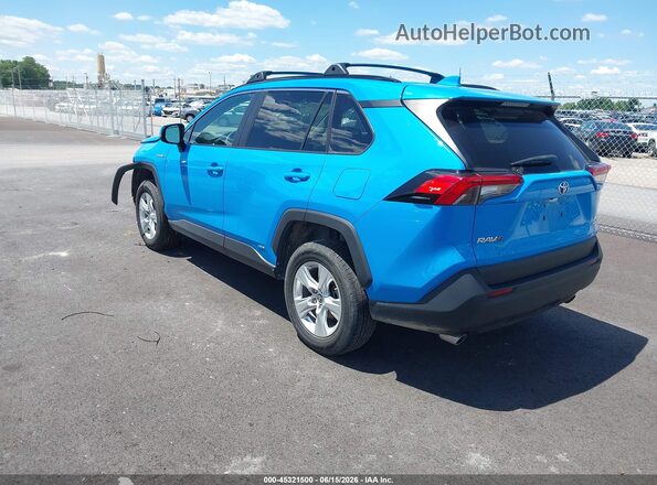 4T3MWRFV8MU047561 2021 TOYOTA RAV4 HYBRID Blue Հետևի ձախ
