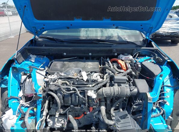 4T3MWRFV8MU047561 2021 TOYOTA RAV4 HYBRID Blue Հետևի տեսք