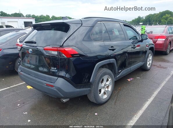 4T3R6RFV0MU019128 2021 TOYOTA RAV4 HYBRID Black უკანა მარჯვენა