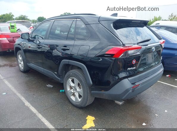 4T3R6RFV0MU019128 2021 TOYOTA RAV4 HYBRID Black უკანა მარცხენა