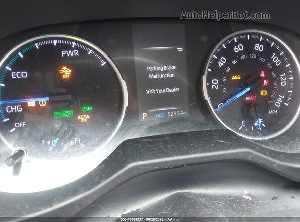 4T3R6RFV0MU019128 2021 TOYOTA RAV4 HYBRID Black უკანა სავარძლების ხედი
