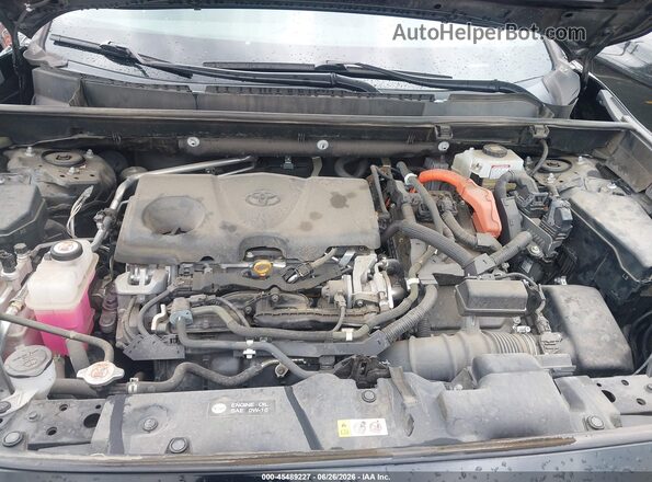 4T3R6RFV0MU019128 2021 TOYOTA RAV4 HYBRID Black უკანა ხედი