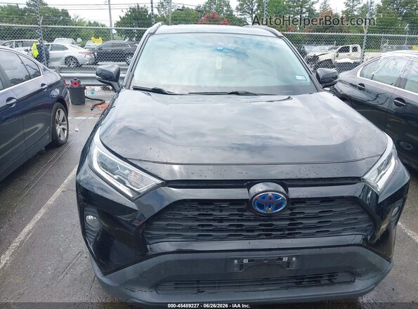 4T3R6RFV0MU019128 2021 TOYOTA RAV4 HYBRID Black წინა ხედი