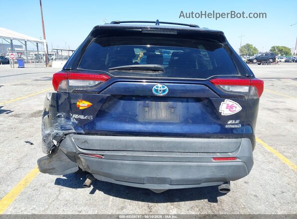 4T3R6RFV0MU023549 2021 TOYOTA RAV4 HYBRID Dark Blue 