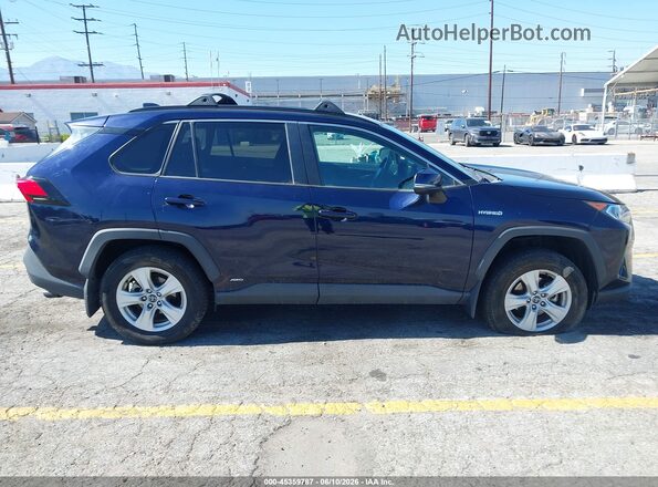 4T3R6RFV0MU023549 2021 TOYOTA RAV4 HYBRID Dark Blue უკანა სალონის ხედი