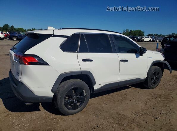4T3R6RFV3LU001060 2020 TOYOTA RAV4 White Задня права чверть