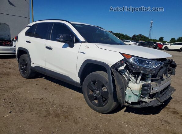 4T3R6RFV3LU001060 2020 TOYOTA RAV4 White Передня права чверть