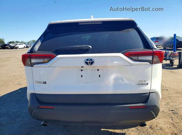4T3R6RFV3LU001060 2020 TOYOTA RAV4 White Вид ззаду