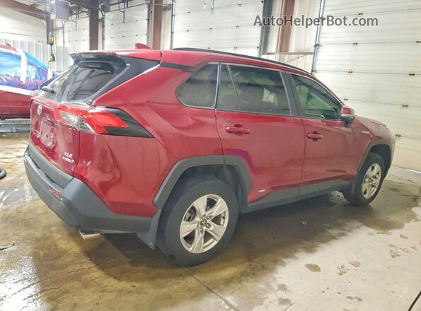 4T3R6RFV3MU015249 2021 TOYOTA RAV4 Red 