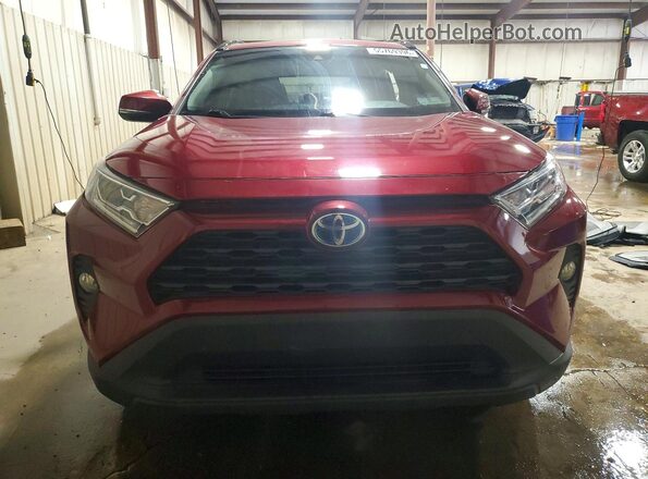 4T3R6RFV3MU015249 2021 TOYOTA RAV4 Red 