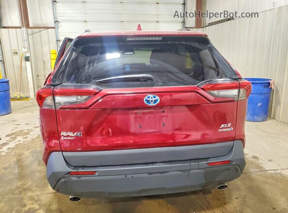 4T3R6RFV3MU015249 2021 TOYOTA RAV4 Red 