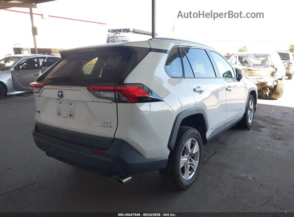 4T3R6RFV4LU002122 2020 TOYOTA RAV4 HYBRID White Tył prawy
