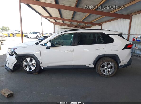 4T3R6RFV4LU002122 2020 TOYOTA RAV4 HYBRID White Widok wnętrza 360 stopni