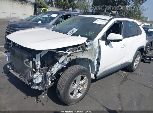 4T3R6RFV4MU010108 2021 TOYOTA RAV4 HYBRID White 