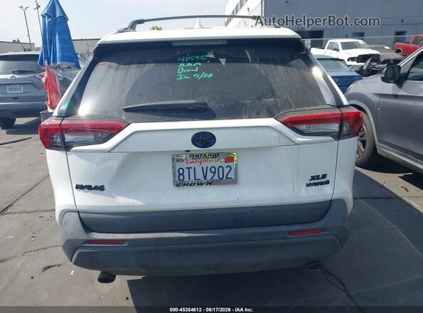4T3R6RFV4MU010108 2021 TOYOTA RAV4 HYBRID White 
