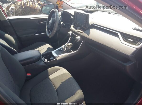 4T3R6RFV4MU017642 2021 TOYOTA RAV4 HYBRID Red Front interior view