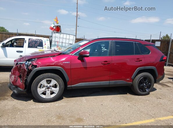 4T3R6RFV4MU017642 2021 TOYOTA RAV4 HYBRID Red 360 interior view