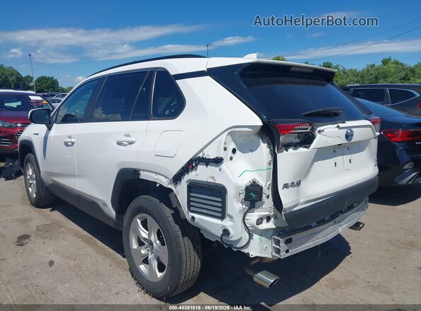 4T3R6RFV5LU001688 2020 TOYOTA RAV4 HYBRID White Հետևի ձախ