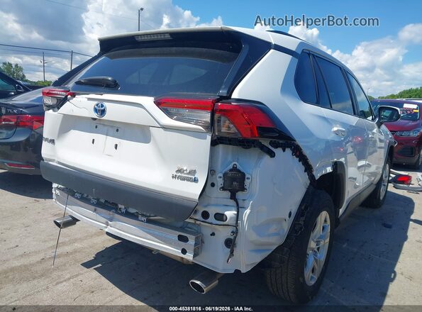 4T3R6RFV5LU001688 2020 TOYOTA RAV4 HYBRID White Դիմացի տեսք