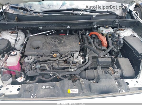 4T3R6RFV5LU001688 2020 TOYOTA RAV4 HYBRID White Հետևի տեսք