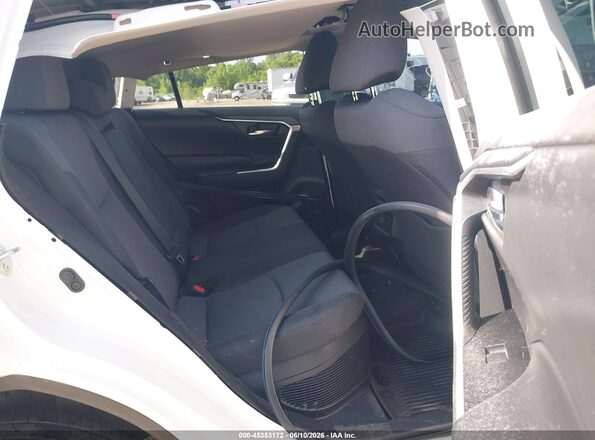 4T3R6RFV8MU013139 2021 TOYOTA RAV4 HYBRID White VIN კოდის სტიკერის ხედი
