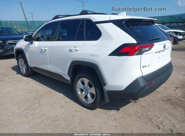 4T3R6RFV8MU013139 2021 TOYOTA RAV4 HYBRID White უკანა მარცხენა