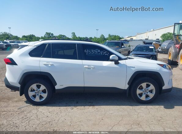 4T3R6RFV8MU013139 2021 TOYOTA RAV4 HYBRID White უკანა სალონის ხედი