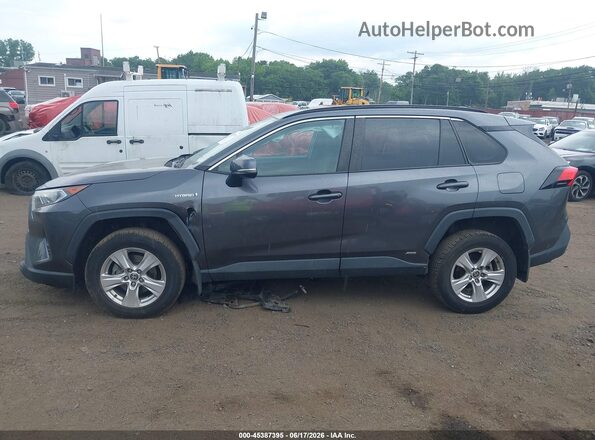 4T3RWRFV0MU014432 2021 TOYOTA RAV4 HYBRID Gray Панорамний вид салону 360°