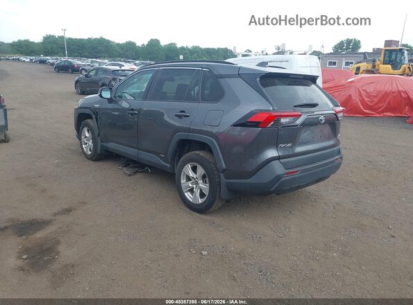 4T3RWRFV0MU014432 2021 TOYOTA RAV4 HYBRID Gray Задня ліва чверть