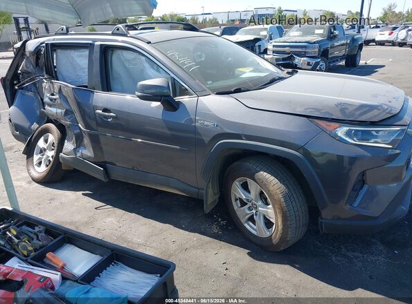 4T3RWRFV0MU040481 2021 TOYOTA RAV4 HYBRID Gray 360 interior view
