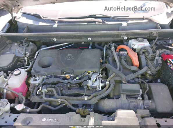 4T3RWRFV0MU040481 2021 TOYOTA RAV4 HYBRID Gray Rear view