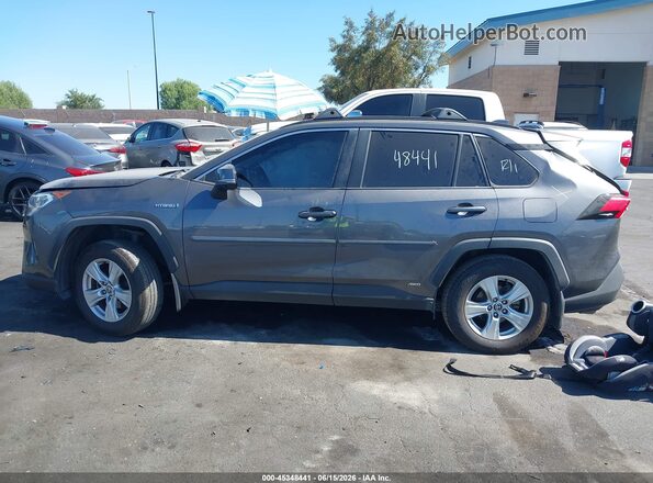 4T3RWRFV0MU040481 2021 TOYOTA RAV4 HYBRID Gray 