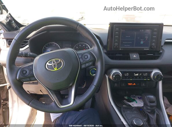 4T3RWRFV0MU040481 2021 TOYOTA RAV4 HYBRID Gray 