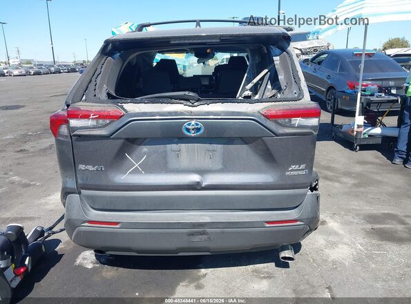 4T3RWRFV0MU040481 2021 TOYOTA RAV4 HYBRID Gray 