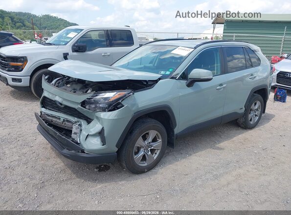 4T3RWRFV0PU084906 2023 TOYOTA RAV4 HYBRID Green Передня ліва чверть