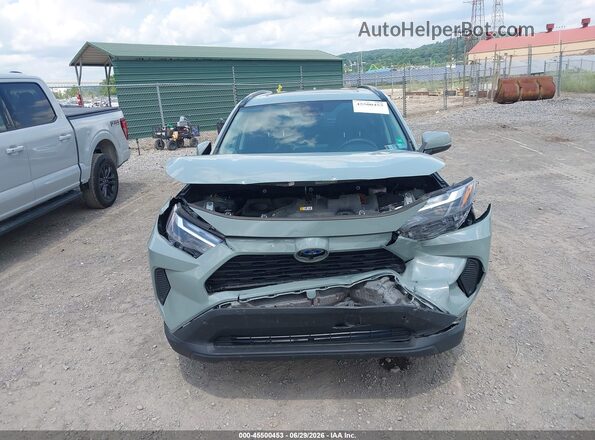 4T3RWRFV0PU084906 2023 TOYOTA RAV4 HYBRID Green Вид щитка приладів