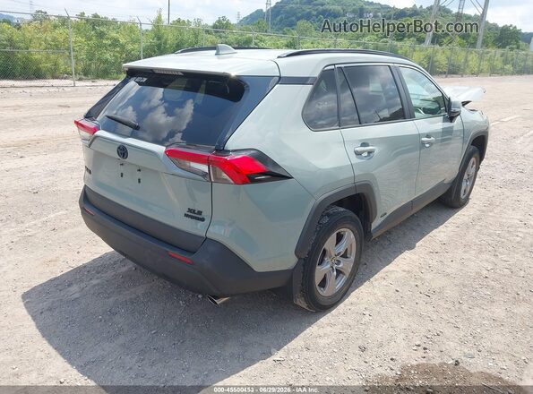 4T3RWRFV0PU084906 2023 TOYOTA RAV4 HYBRID Green Задня права чверть