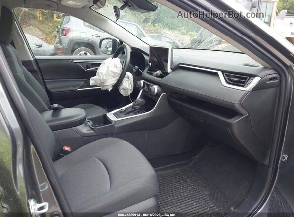 4T3RWRFV0PU085019 2023 TOYOTA RAV4 HYBRID Gray წინა სალონის ხედი