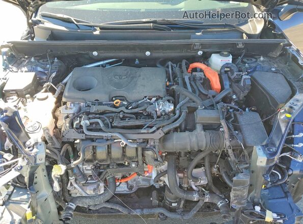 4T3RWRFV0RU117728 2024 TOYOTA RAV4 Синий Вид подкапотного пространства