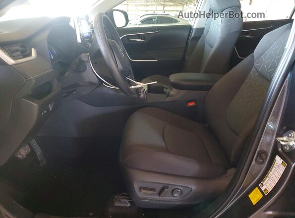 4T3RWRFV0SU186540 2025 TOYOTA RAV4 Gray Front interior view