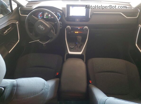 4T3RWRFV0SU186540 2025 TOYOTA RAV4 Gray Dashboard view