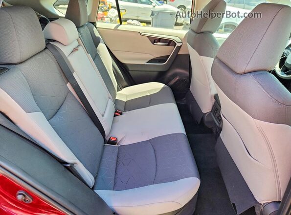 4T3RWRFV1MU027075 2021 TOYOTA RAV4 Red 