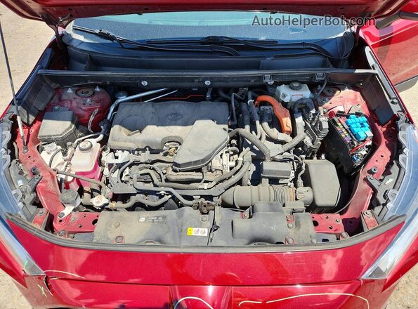 4T3RWRFV1MU027075 2021 TOYOTA RAV4 Red 