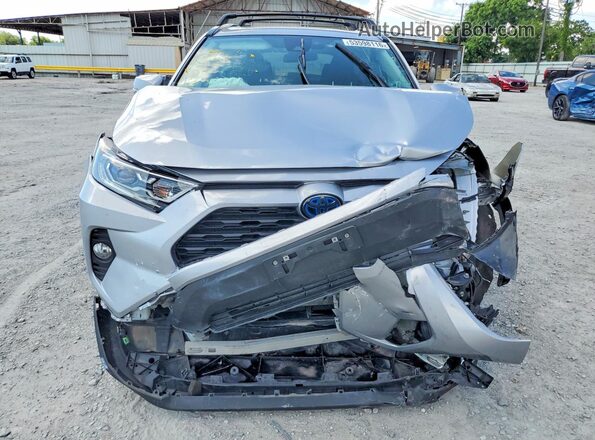 4T3RWRFV1MU037007 2021 TOYOTA RAV4 Silver 