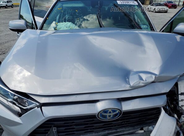 4T3RWRFV1MU037007 2021 TOYOTA RAV4 Silver 