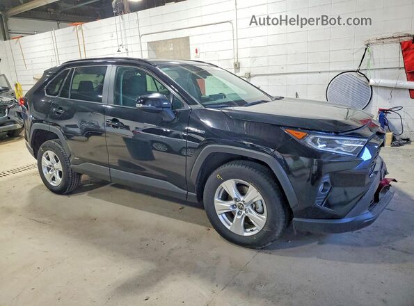 4T3RWRFV1MU045429 2021 TOYOTA RAV4 Black Передня права чверть