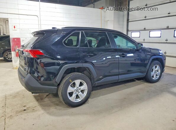4T3RWRFV1MU045429 2021 TOYOTA RAV4 Black Задня права чверть