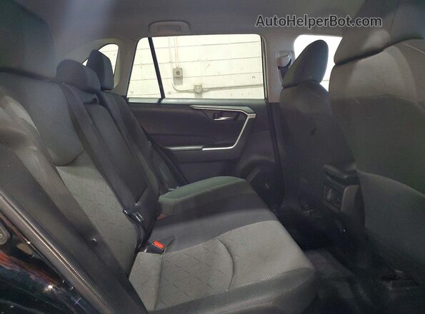 4T3RWRFV1MU045429 2021 TOYOTA RAV4 Black Вид задньої частини салону
